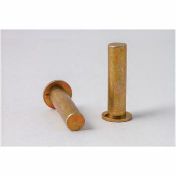 CF-AEA25KB80 AEA25KB80, Rivetnut Insert, 1/4-20 UNC-3B (.020-.080 Grip) Round Body, Flat Head/Keyed, Closed End